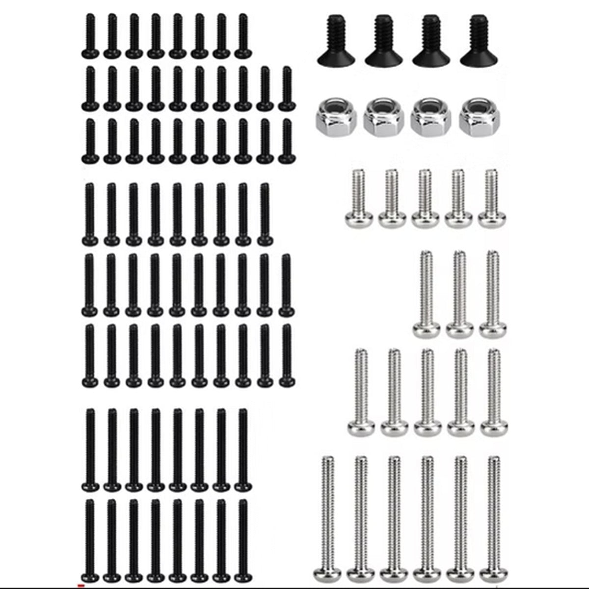 Steel Hardware 100 Pieces, SCX30