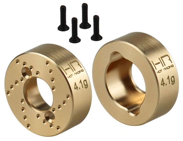 Brass Rear Hub 4.1g, SCX30