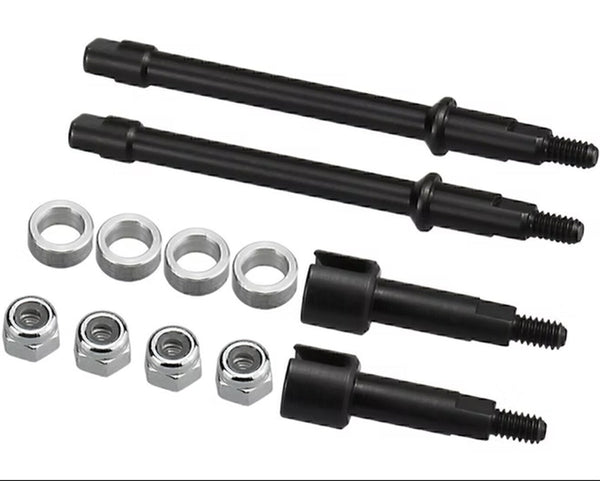 '+2mm Steel Drive Stub, SCX30