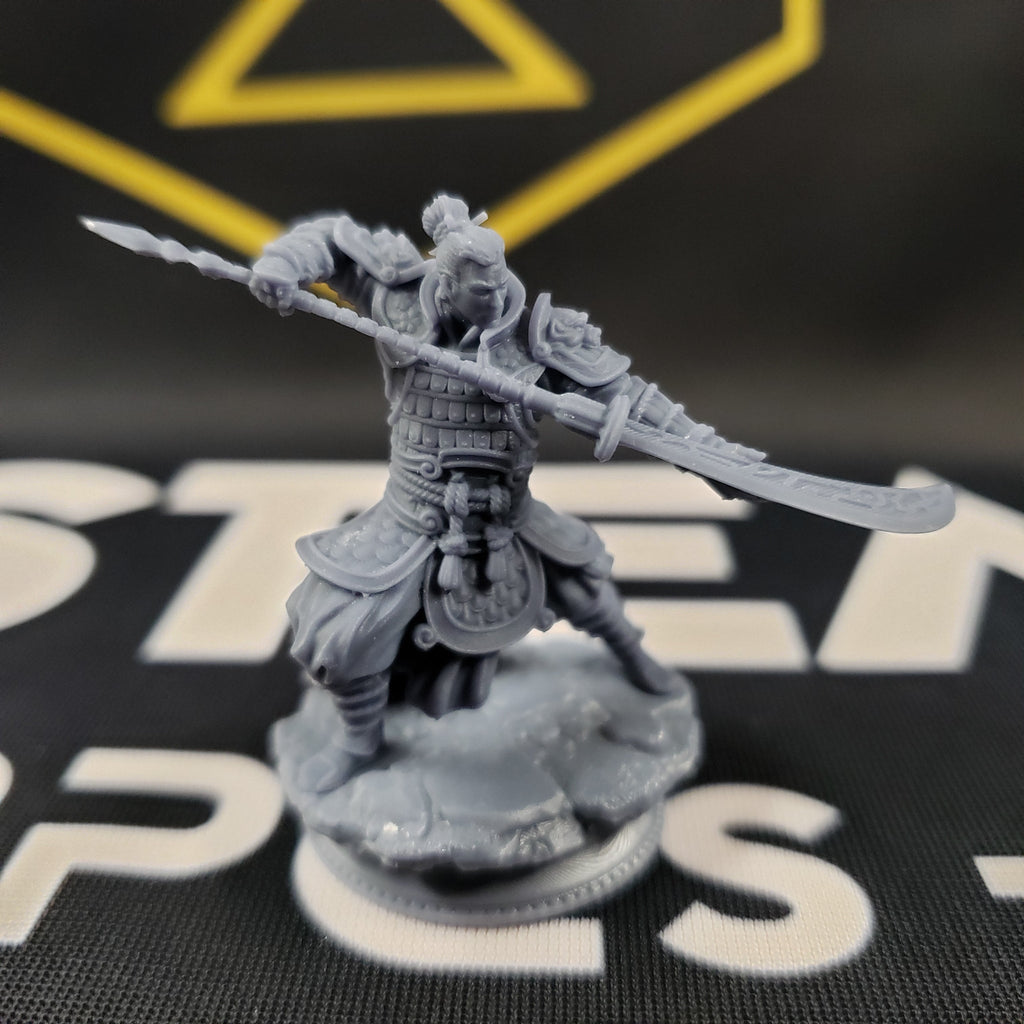 Hu Shen, Commander from the East (Male Human Fighter) -