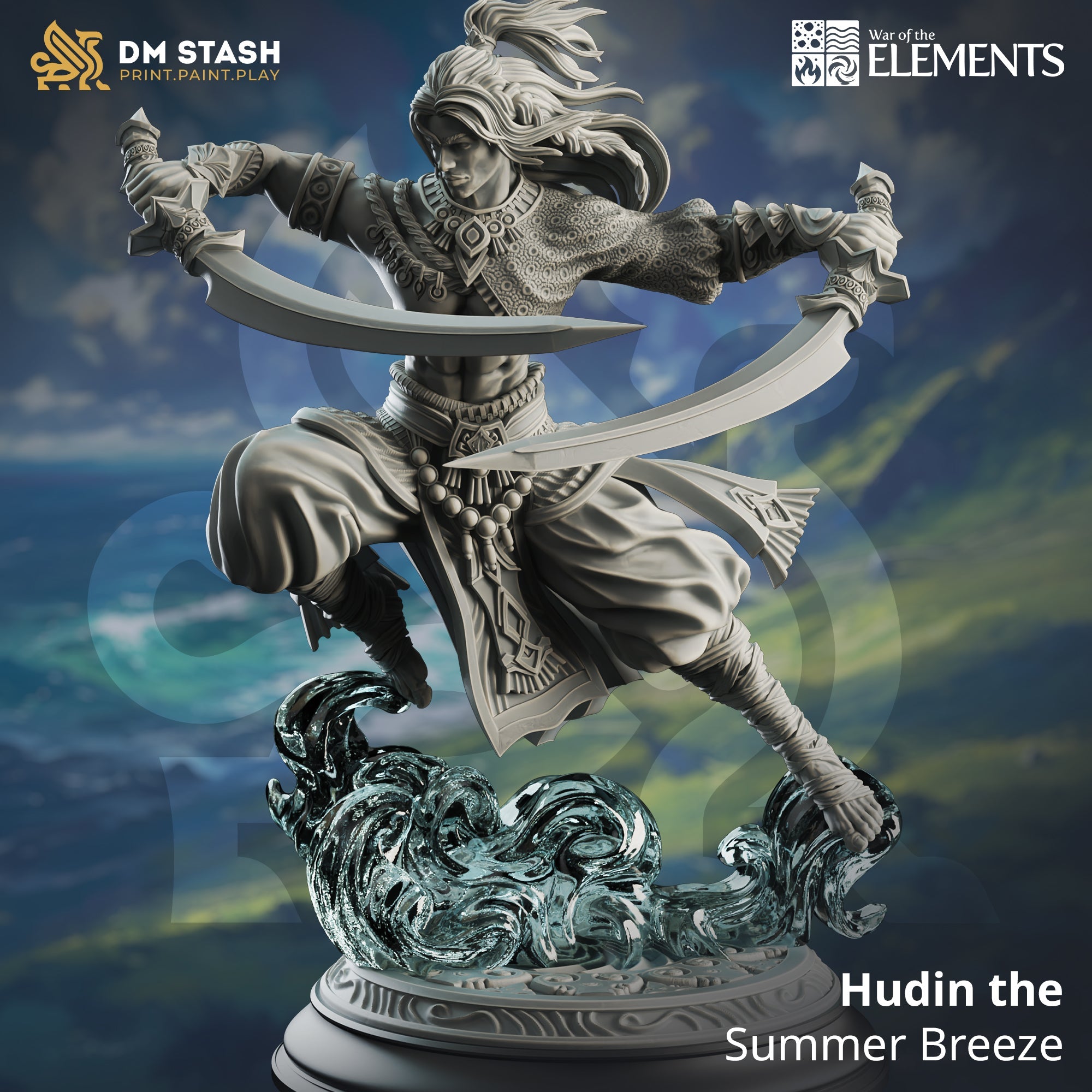 Hudin, the Summer Breeze (Male Air Elemi) Main image