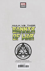 Hulk Vs. Thor: Banner Of War Alpha 1 Unknown Comics Tyler Kirkham Exclusive Var (05/04/2022) (05/11/2022) - Collectors World Toys