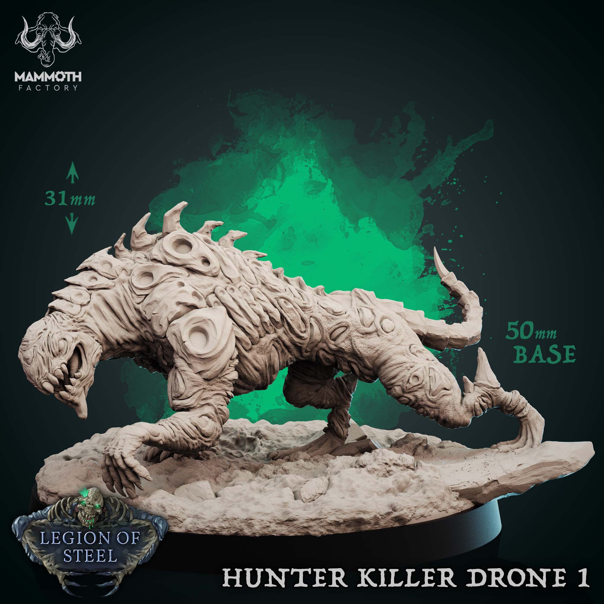 Hunter Killer Drone: Sculpt 1 (Eldritch Mole Rat, Maybe?) - Collectors World Toys