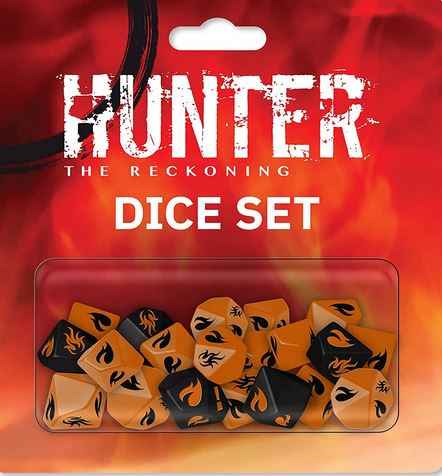 Hunter the Reckoning Dice Set Main image