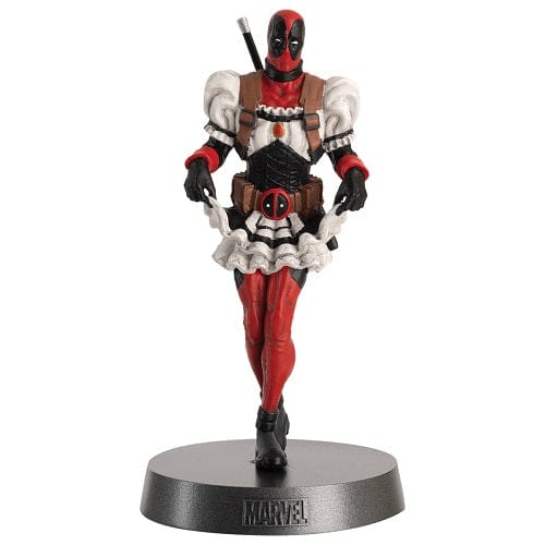 Eaglemoss Marvel Heavyweights Diecast 1:18 scale Figurine- Select Figure(s) Deadpool (French Maid)