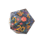 Hydra's Eyes | Table Smasher D20 Moving Eye DnD Dice | Acrylic RPG Gaming Dice - Collectors World Toys