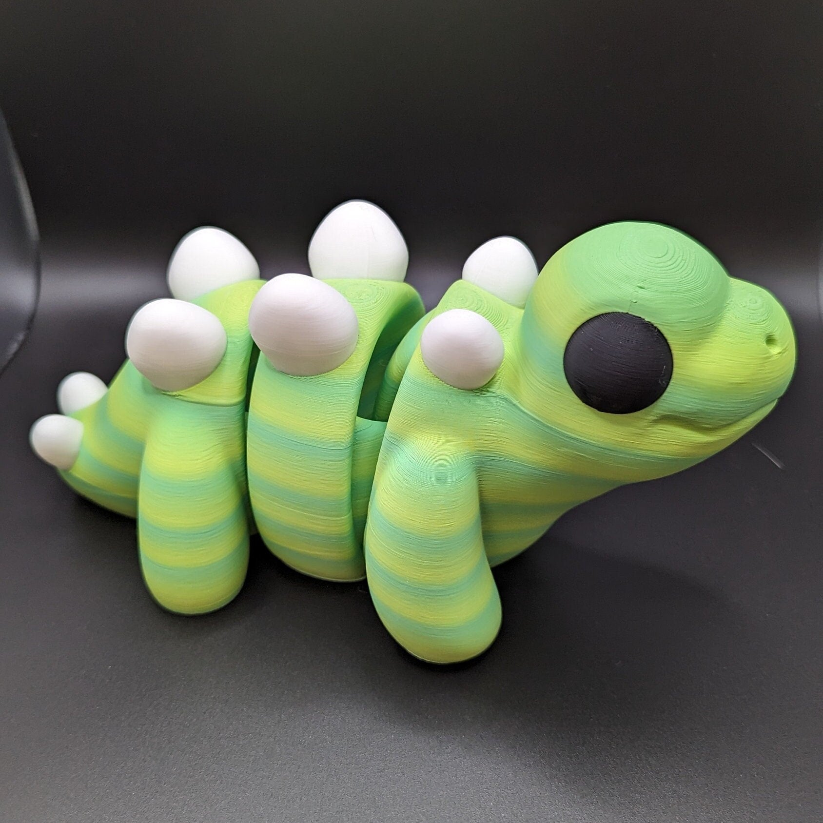 Large-Scale Flexible Baby Stegosaurus | Big Dinosaur | Chubby Dino | Zou3d - Collectors World Toys
