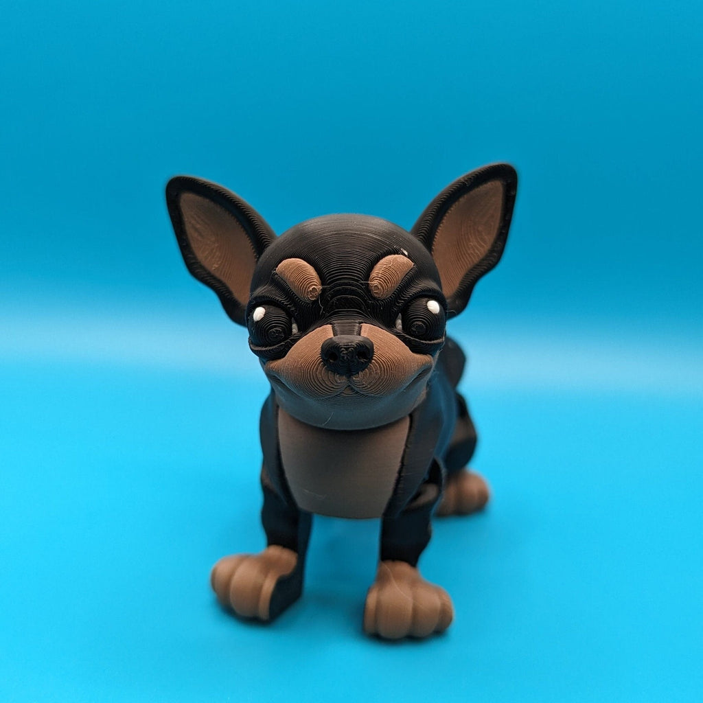 Flexi Chihuahua 3D Printed Toy - Collectors World Toys