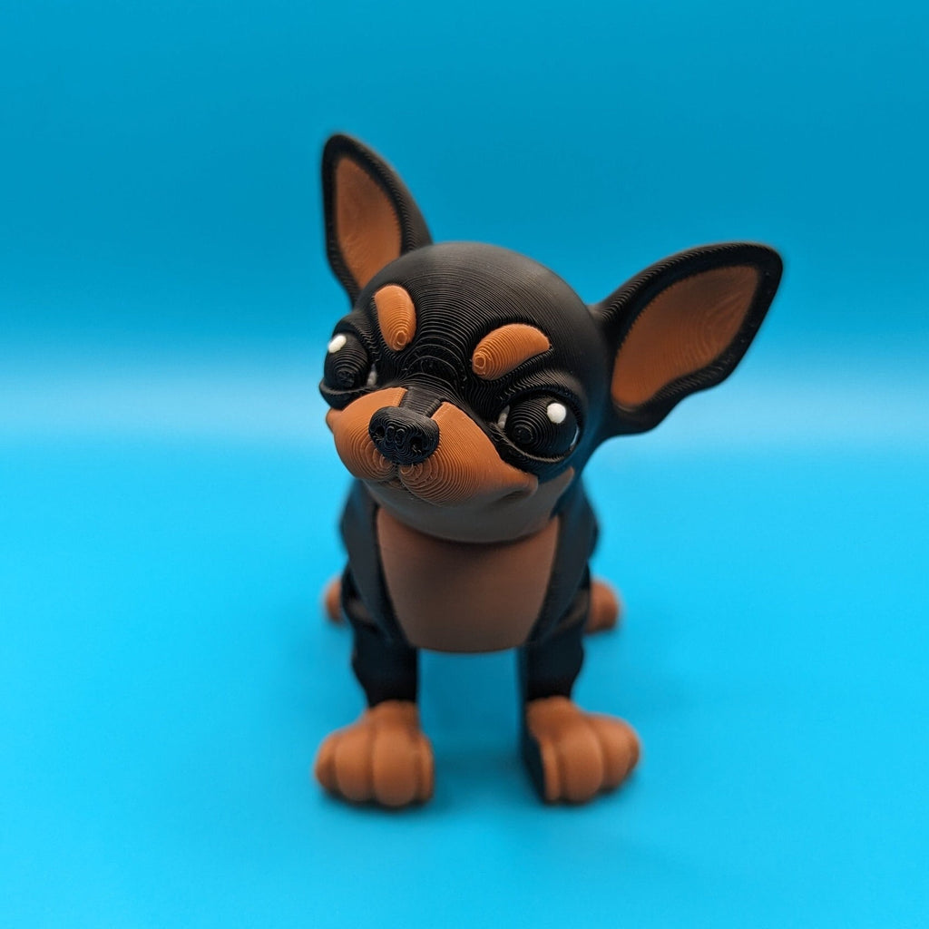 Flexi Chihuahua 3D Printed Toy - Collectors World Toys