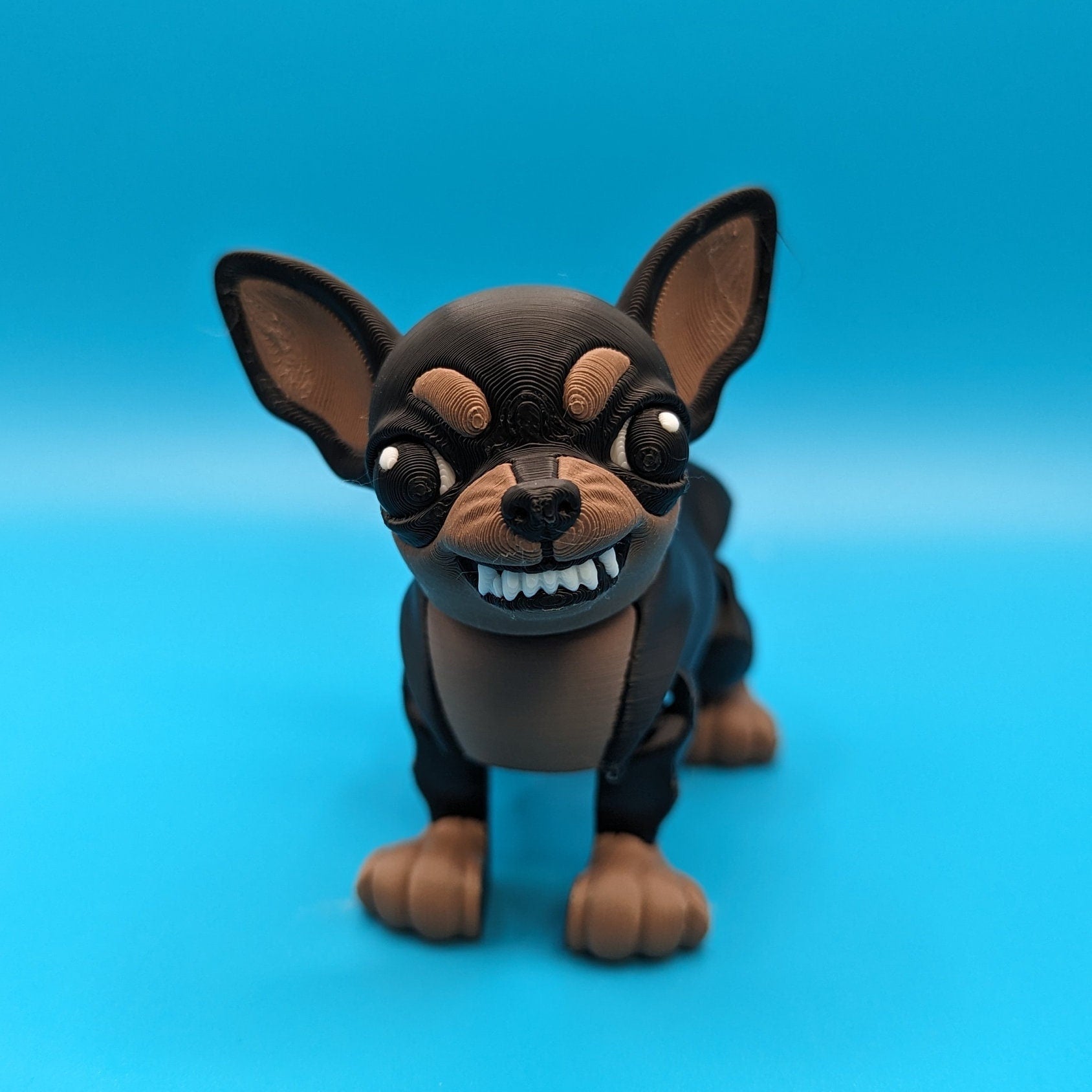 Flexi Chihuahua 3D Printed Toy - Collectors World Toys