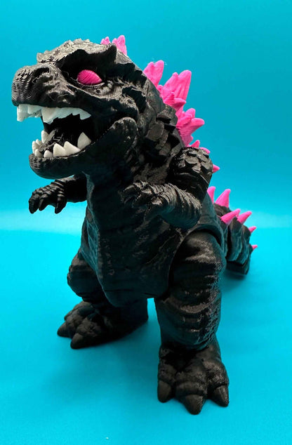 Articulating Godzilla 3D Printed Toy