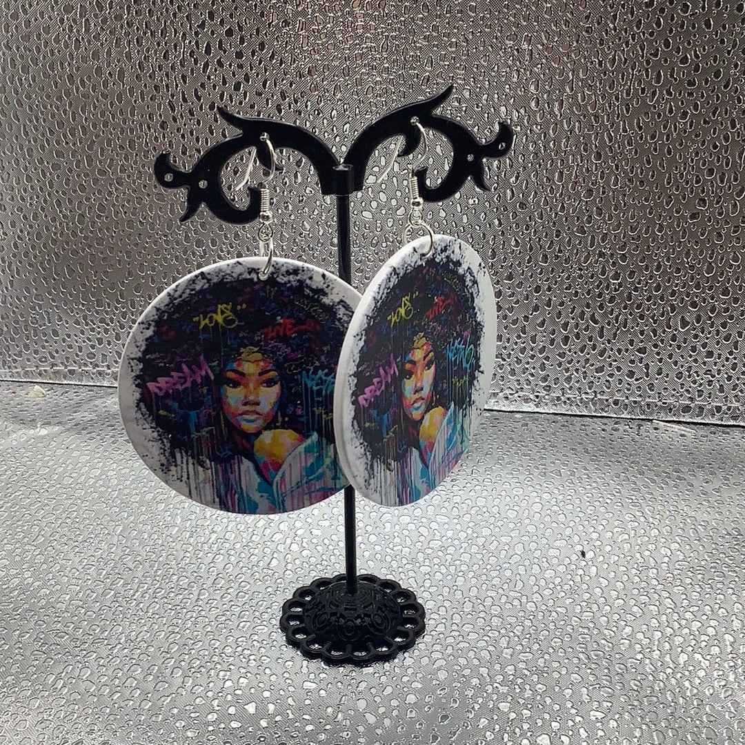 Round earrings Main image