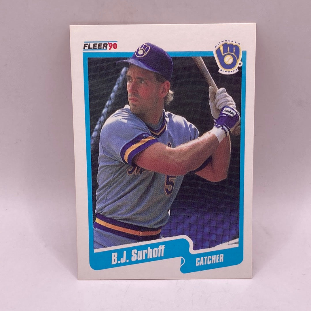 Fleer B.J. Surhoff Sports Card