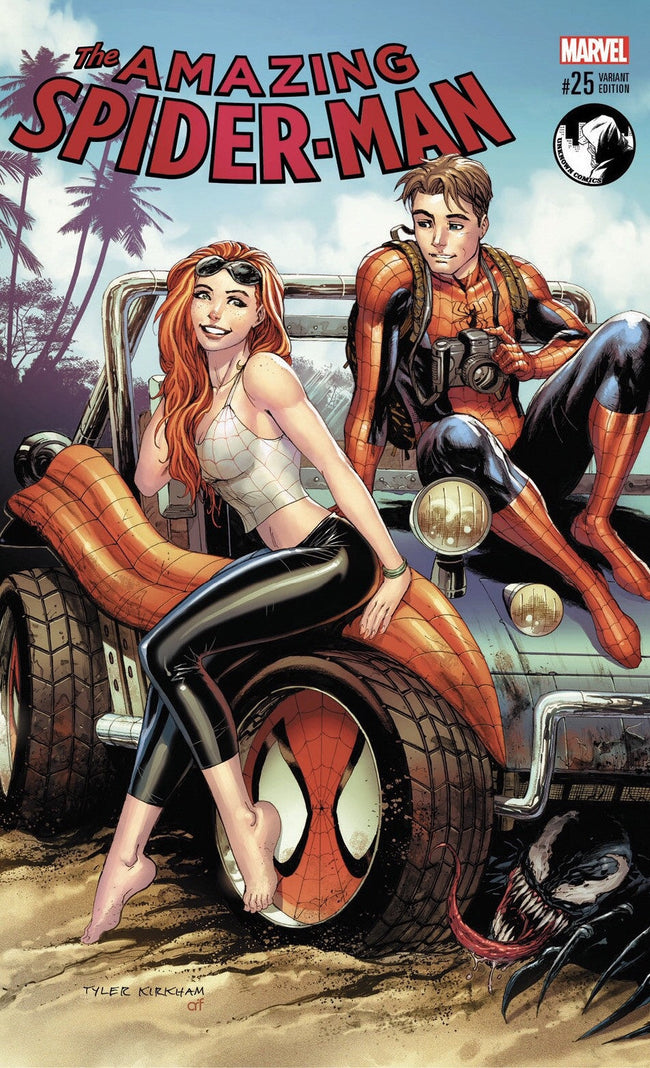 AMAZING SPIDER-MAN #25 UNKNOWN COMIC TYLER KIRKHAM EXCLUSIVE Hover Image