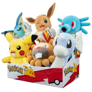 Pikachu Pokemon Plush 7-8" (1 Plush) - Collectors World Toys