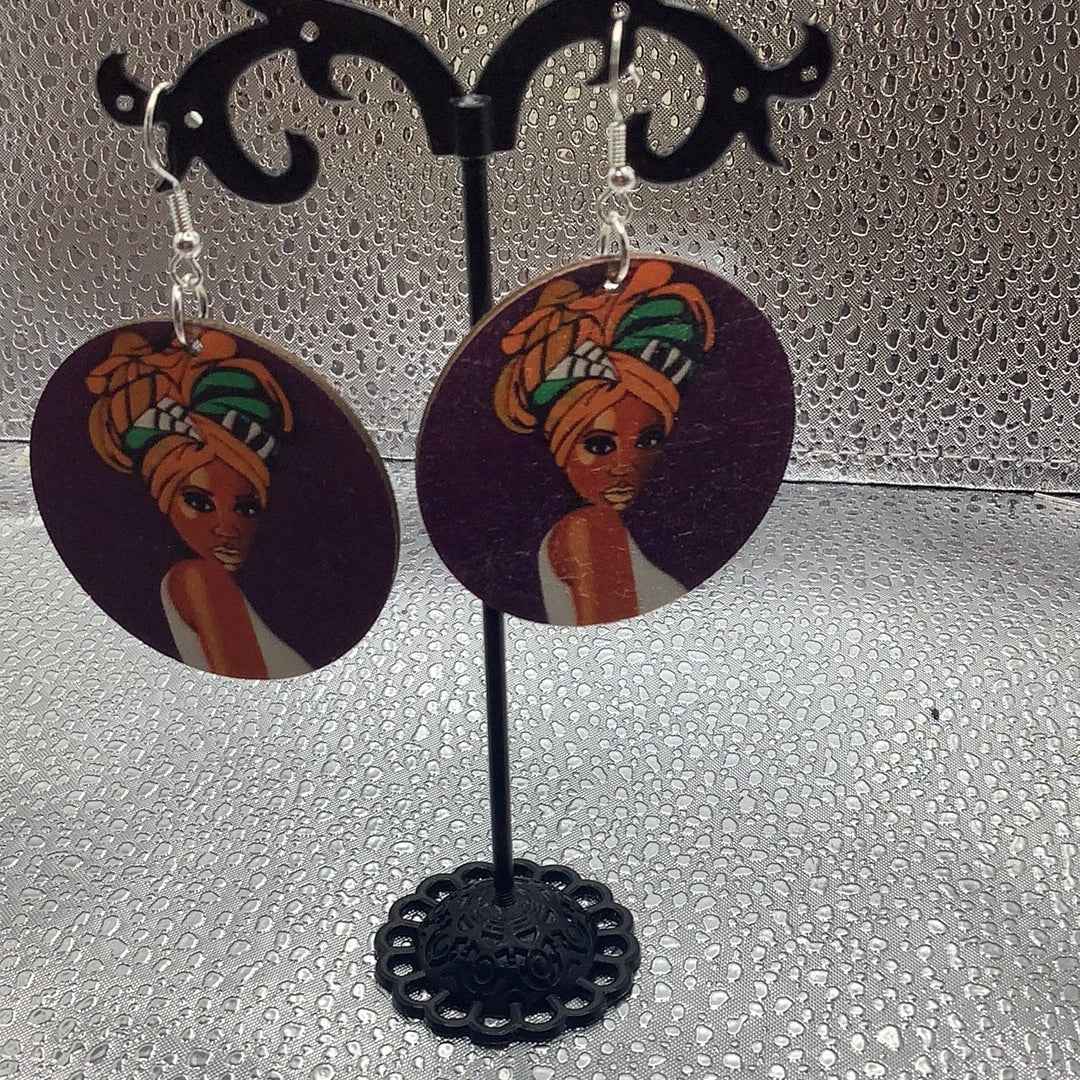 Round earrings Main image