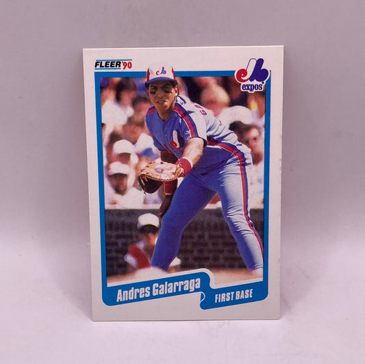 Fleer Andres Galarraga Sports Card