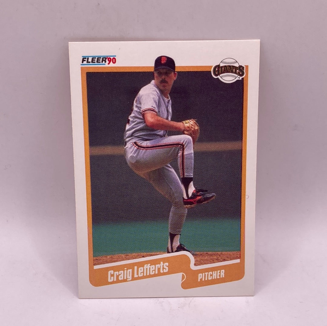 Fleer Craig Lefferts Sports Card