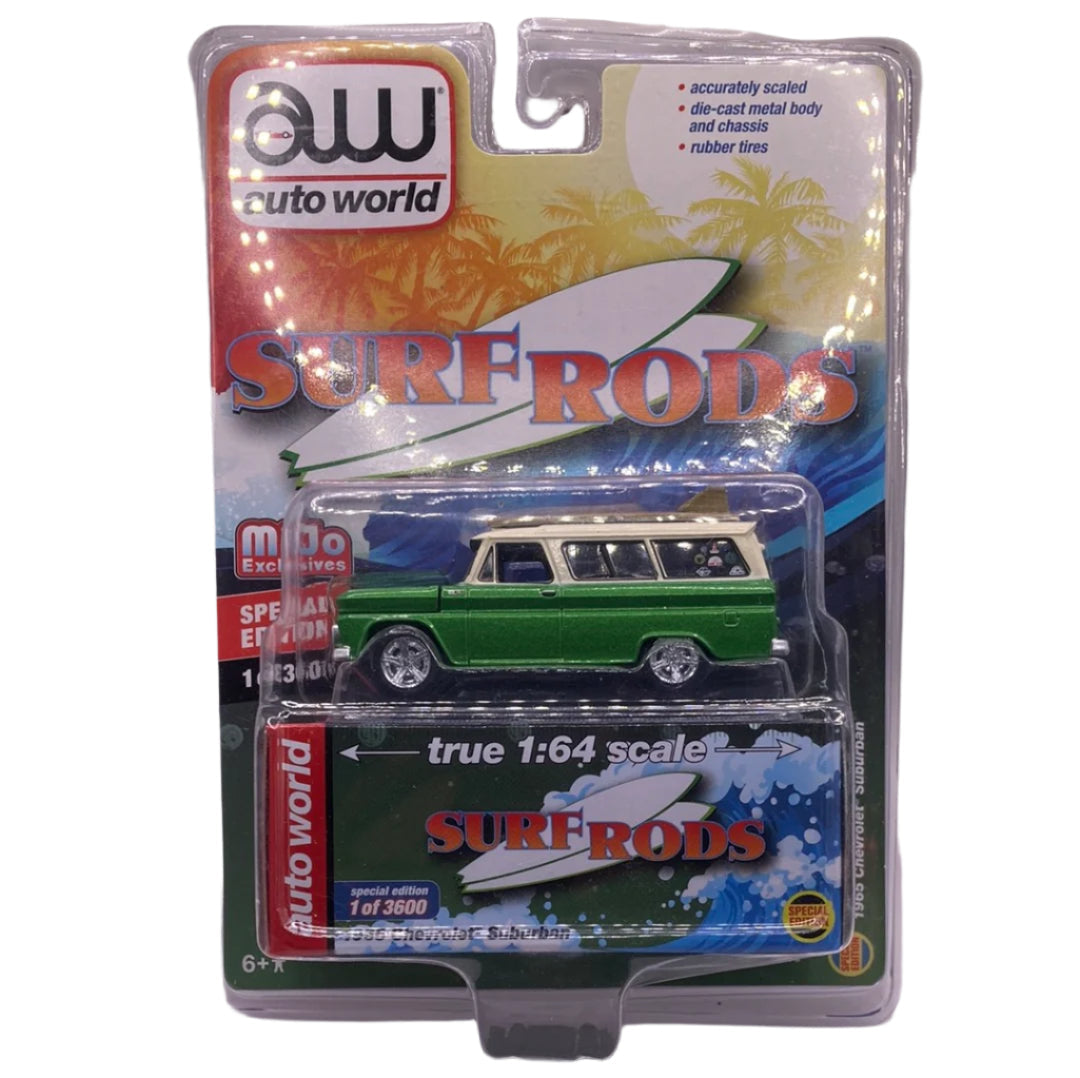 Auto World 1965 Chevrolet Suburban Diecast Main image