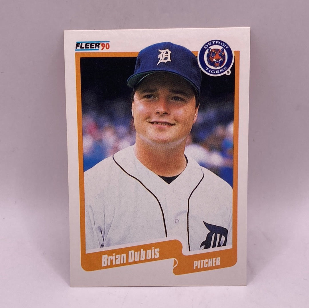 Fleer Brian Dubois Sports Card