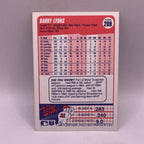 Fleer Barry Lyons Sports Card