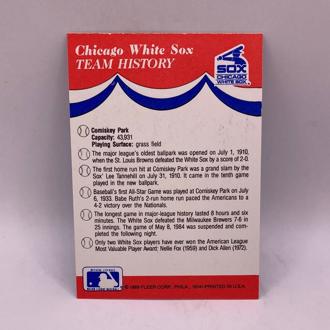 Fleer Baseball Sticker