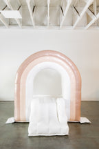 Mini Boho - Beige Rainbow Bounce House - Collectors World Toys