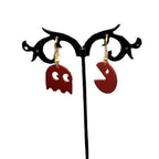 PAC man earrings