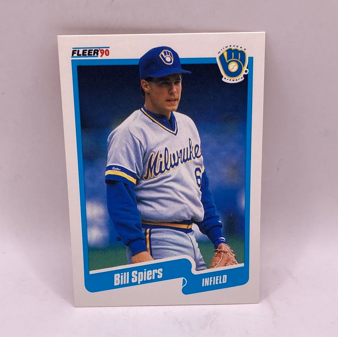 Fleer Bill Spiers Sports Card Main image