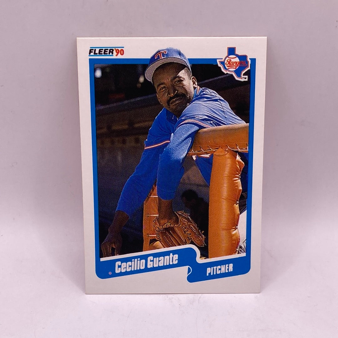 Fleer Cecilio Guante Sports Card