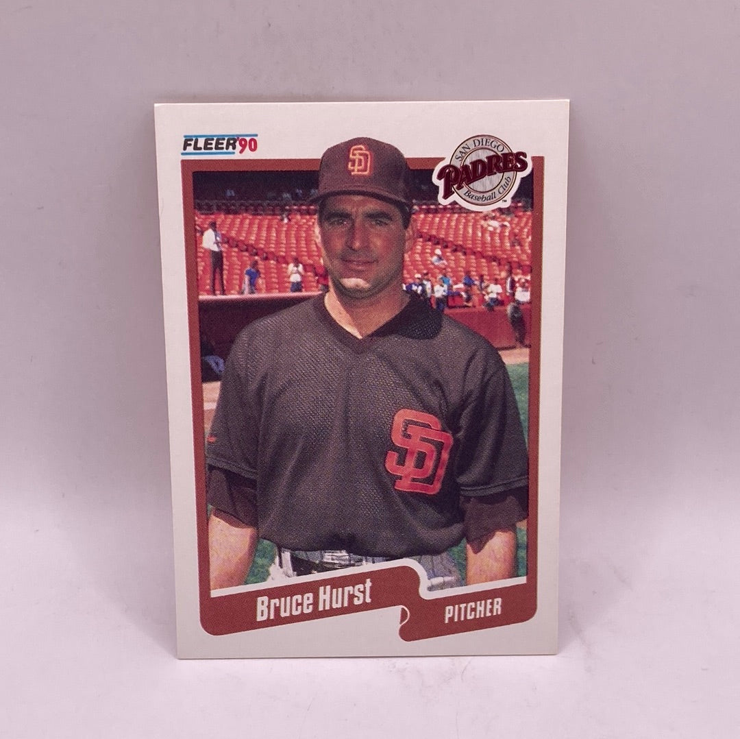 Fleer Bruce Hurst Sports Card