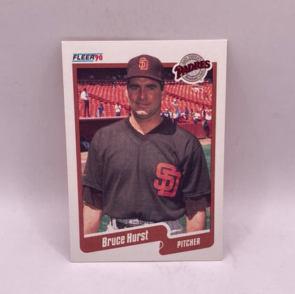 Fleer Bruce Hurst Sports Card