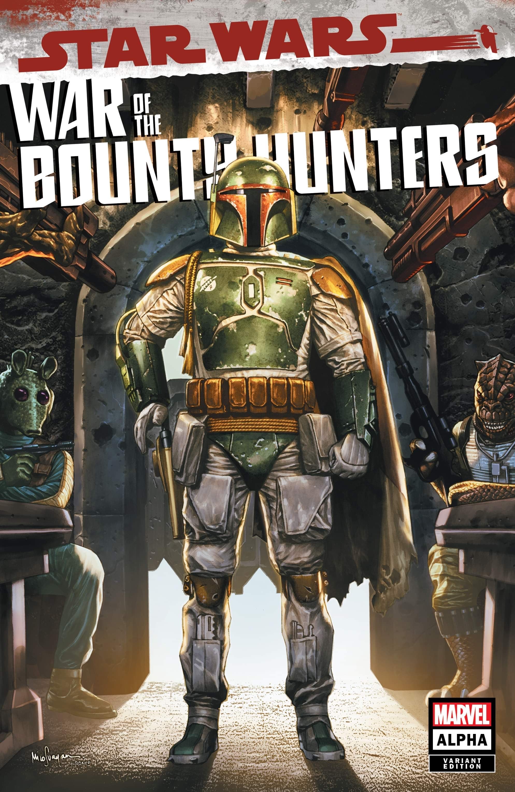 Star Wars War Bounty Hunters Alpha #1 Unknown Comics Mico Suayan Exclusive Var (05/05/2021) - Collectors World Toys Main image