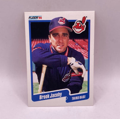 Fleer Brook Jacoby Sports Card
