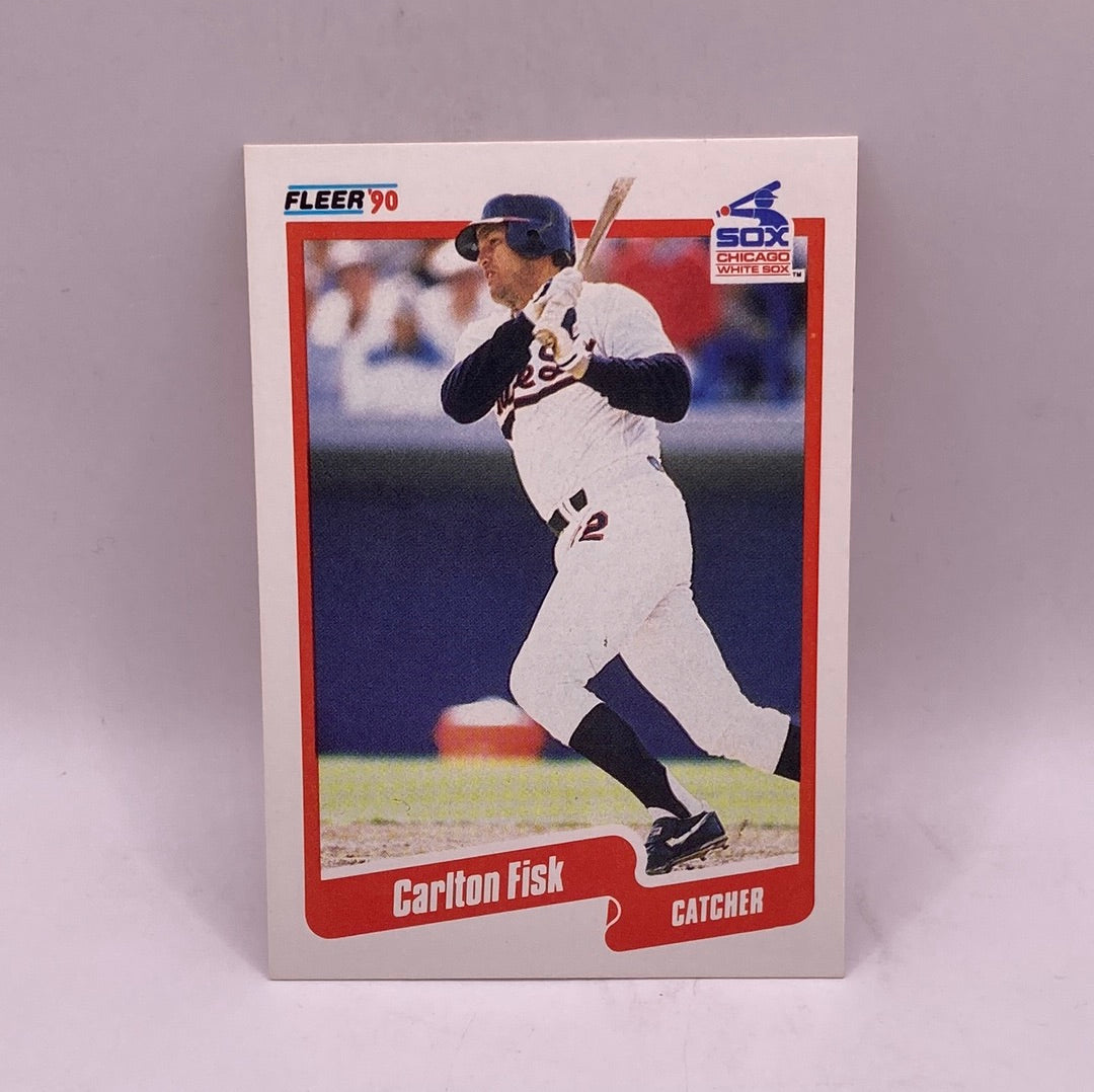 Fleer Carlton Fisk Sports Card
