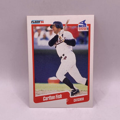 Fleer Carlton Fisk Sports Card