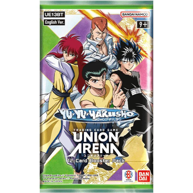 Union Arena Yu Yu Hakusho Ghost Files UE13BT Booster Pack - Bandai TCG Main image