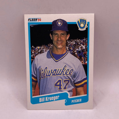 Fleer Bill Krueger Sports Card