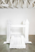 Mini Ava - White Bounce House with Cone Tops - Collectors World Toys