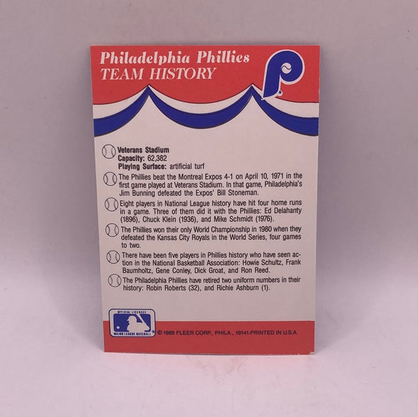 Fleer Los Angeles Dodgers Montreal Expos New York Mets Philadelphia Phillies Stickers
