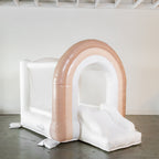 Mini Boho - Beige Rainbow Bounce House - Collectors World Toys