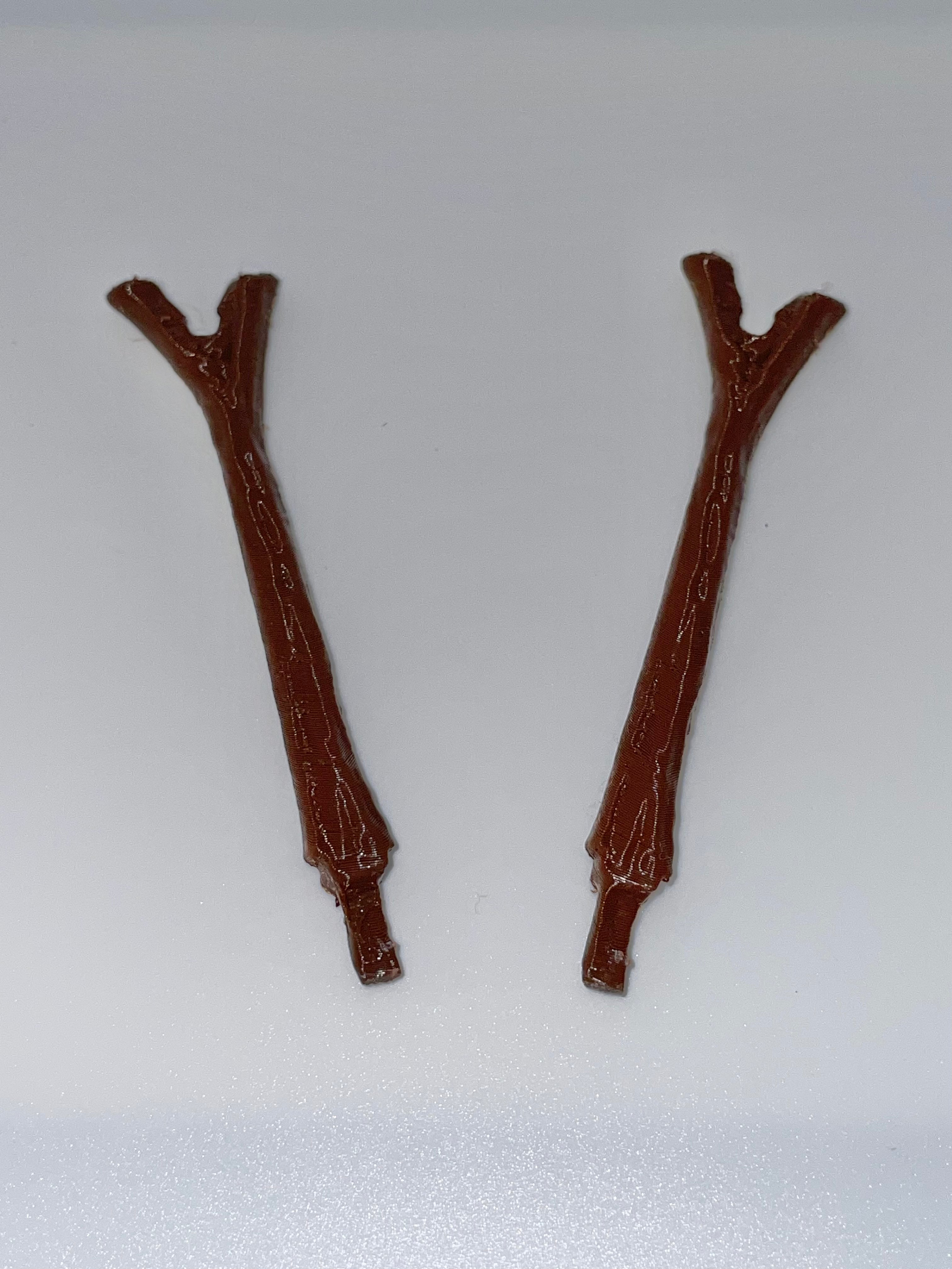 Vintage EWOK Village Rotisserie Pole Stick Post Repro Part 1983 Kenner Main image