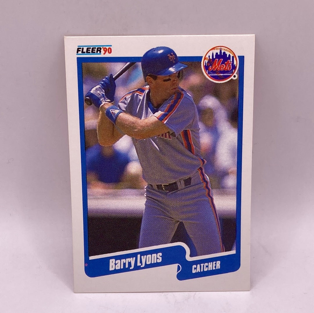Fleer Barry Lyons Sports Card