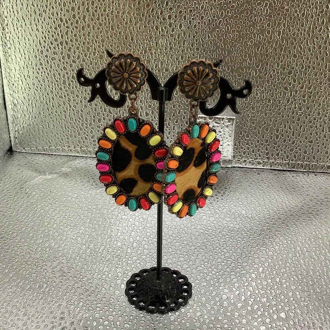 Western earrings Hover Image