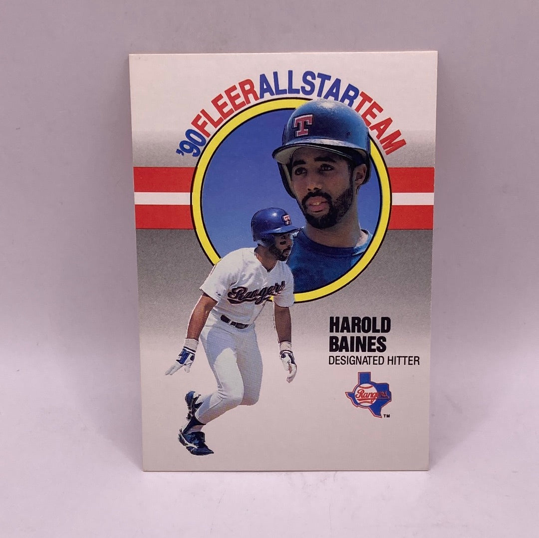 Fleer Harold Baines Sports Card