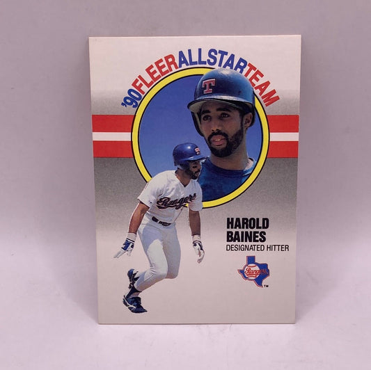 Fleer Harold Baines Sports Card