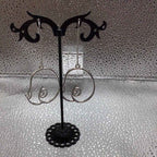 Silver Breast Earrings