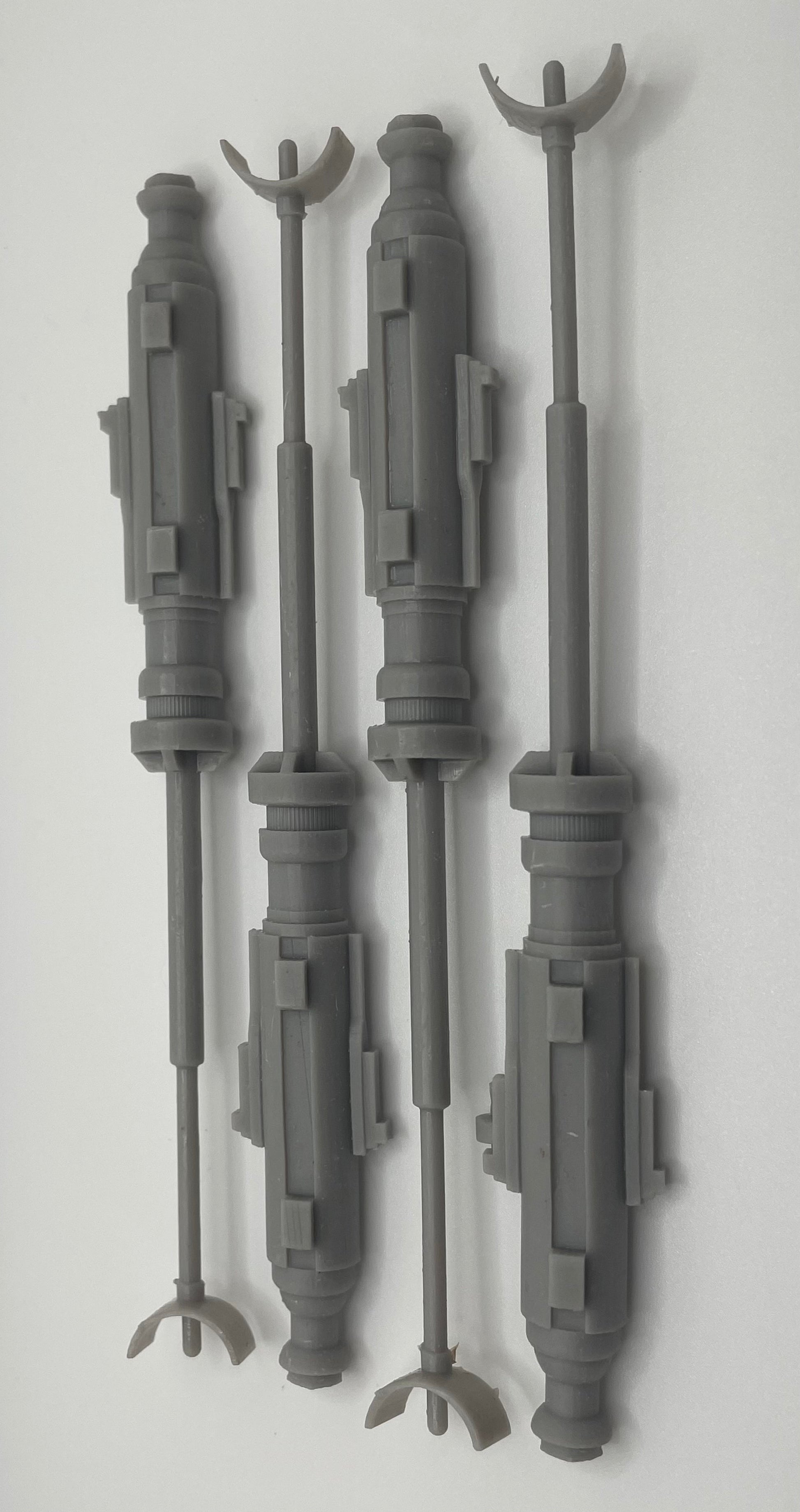 Vintage Star Wars X Wing ONE Cannon Reproduction Replacement Part 1978 (NOT FULL SET)