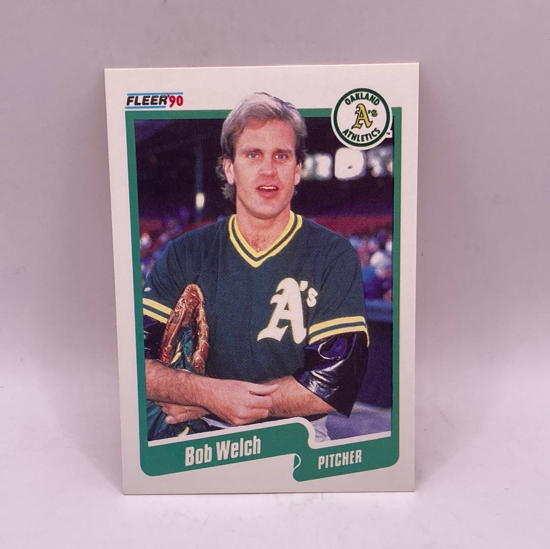Fleer Bob Welch Sports Card