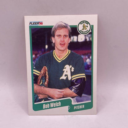 Fleer Bob Welch Sports Card